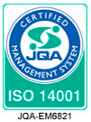 ISO 14001 JQA-EM6821