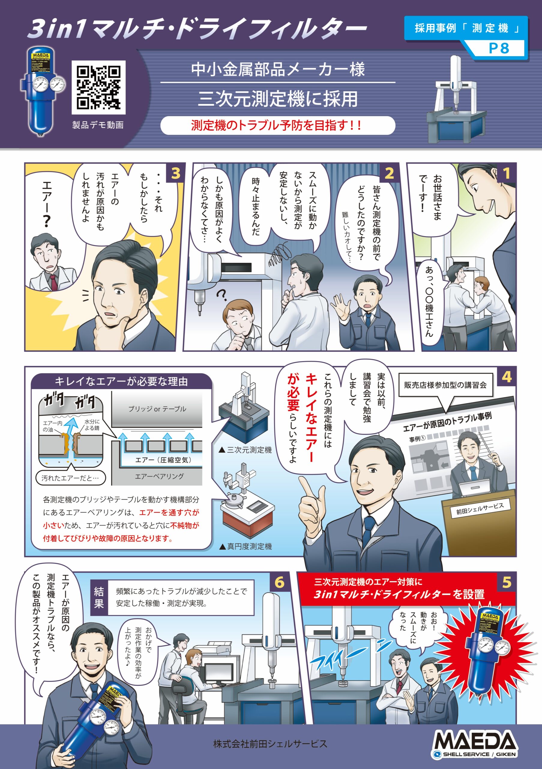 測定器のトラブル予防を目指す！！